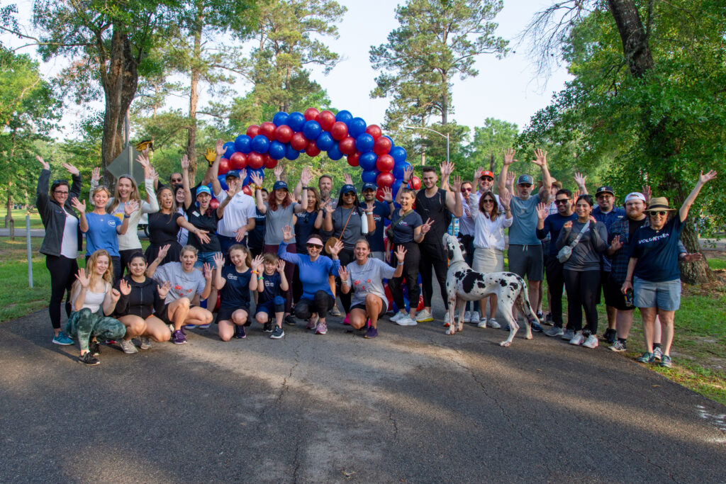 Team TLF at the 2nd Annual Texas Liver Walk.